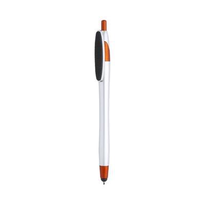 OBG.PUB - Stylo-stylet à Bille nettoyeur d'écran Tensku Orange Stylo-stylet à Bille nettoyeur d'écran Tensku Orange