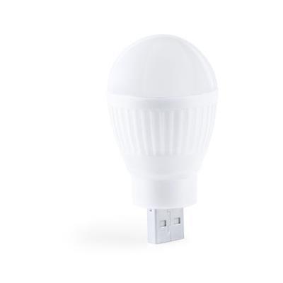 Lampe de technologie LED USB en plastique Pinser Blanc