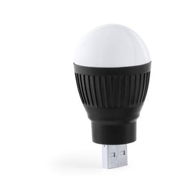 Lampe de technologie LED USB en plastique Pinser Noir