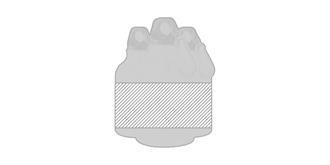 Gourde de 330 ml en aluminium avec bouchon Kerzo - Marquage autour