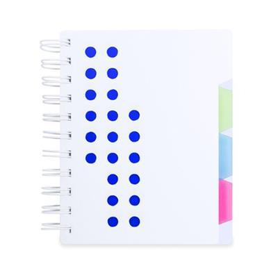 OBG.PUB - Carnet de notes en polypropylène Bucci Bleu Carnet de notes en polypropylène Bucci Bleu