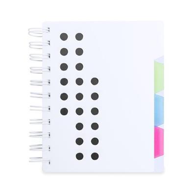 OBG.PUB - Carnet de notes en polypropylène Bucci Noir Carnet de notes en polypropylène Bucci Noir