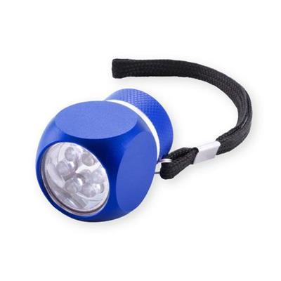Lampe en aluminium Led avec bouton poussoir Zartox Bleu