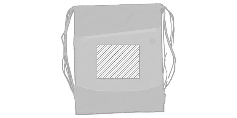 OBG.PUB - Sac à dos en polyester avec poche frontale Corba - Marquage Recto Sac à dos en polyester avec poche frontale Corba - Marquage Recto