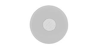 Lumière réfectant à LED pour sac à dos Flashy - Marquage Recto