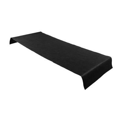 Chemin de table chic en polypropylène (PP) Lebel Noir