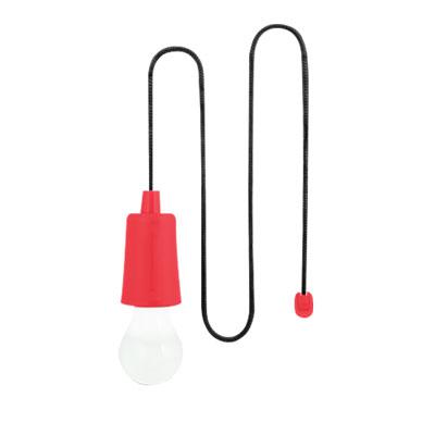 Lampe de poche avec cordon Stick Rouge