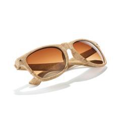 OBG PUB - Lunettes de soleil original en bois naturel Haire