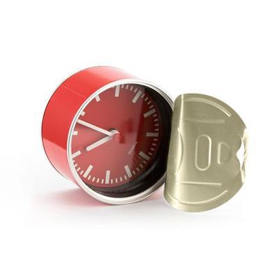 Horloge en polyester unique en aluminium Porter