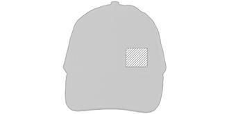 Casquette 6 panneaux en coton original Rubel - Impression sur panneau gauche