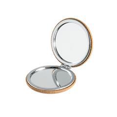 OBG PUB - Miroir de poche double faces en liège Tilbar