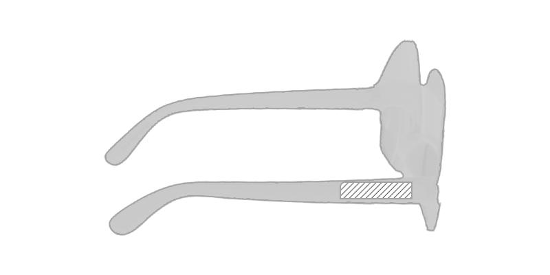 OBG.PUB - Lunettes en plastique avec protection UV400 Luntix - Marquage branche droite Lunettes en plastique avec protection UV400 Luntix - Marquage branche droite