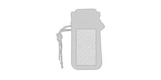 Housse pour téléphone portable en PVC Egio - Marquage Recto