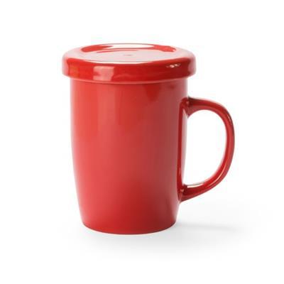 OBG.PUB - Tasse en céramique 380 ml avec couvercle Tassak Tasse en céramique 380 ml avec couvercle Tassak
