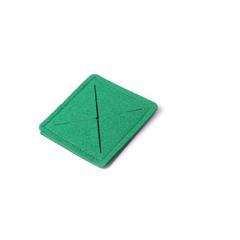 OBG.PUB - Sous-verre de forme carré en feutrine Balzak Sous-verre de forme carré en feutrine Balzak