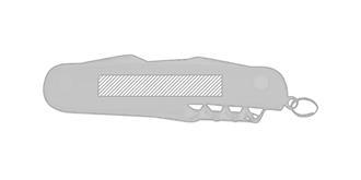 Canif multifonctions en acier inoxydable Chebel - Marquage Verso