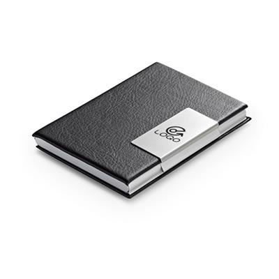 Porte cartes de visite simili cuir Centi