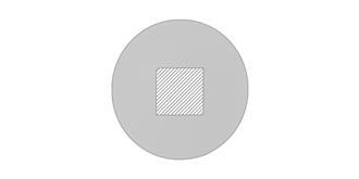 Balle antistress en plastique PU Rasap - Marquage Recto