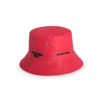 Bonnet bob en polyester résistant Vacans Rouge