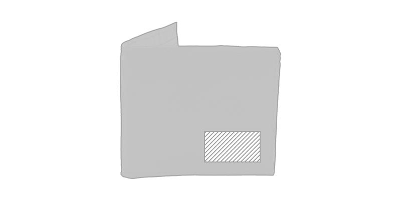 OBG.PUB - Portefeuille en simili cuir souple brillant Madson - Marquage Recto Portefeuille en simili cuir souple brillant Madson - Marquage Recto