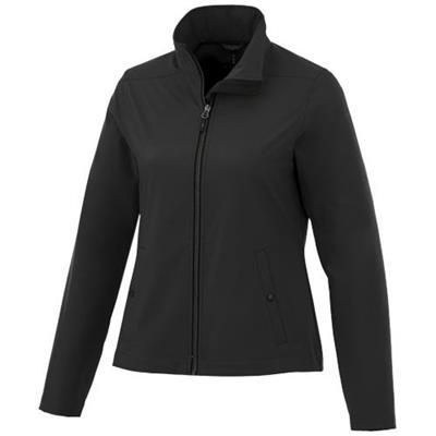 Veste pour femme élastique en polyester Karmina Noir