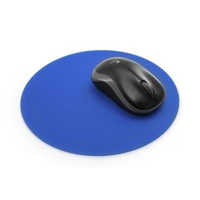 Tapis de souris repose poignet de qualité ergonomique ultra fin bleu