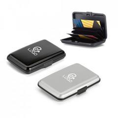 OBG PUB - Porte cartes de visite métal cuir simili Hecto