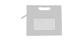 Nécessaire multifonction en PVC robuste Ferran - Marquage Recto