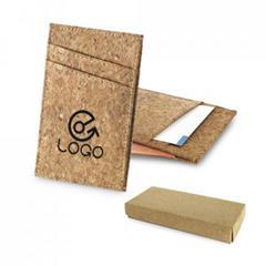 Porte cartes en liège naturel Kilo