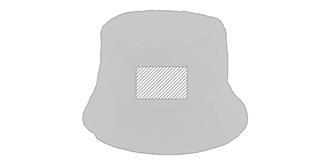 Bonnet bob pour enfant en coton Timtom - Marquage Recto