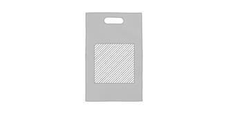 Sac shopping en plastique pour chaussures Desmony - Marquage Recto