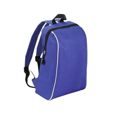 OBG.PUB - Sac à dos en polyester tenace Assenda Bleu Sac à dos en polyester tenace Assenda Bleu