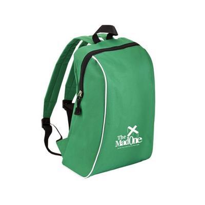 OBG.PUB - Sac à dos en polyester tenace Assenda Vert Sac à dos en polyester tenace Assenda Vert