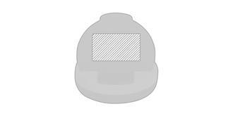 Pilulier à 4 compartiments en plastique Atusdy - A l'avant