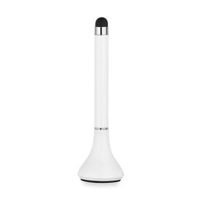 OBG.PUB - Stylet bille avec nettoyeur d'écran Sirius Blanc Stylet bille avec nettoyeur d'écran Sirius Blanc