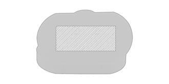 Pilulier avec 3 compartiments en plastique Trinezo - Marquage Recto