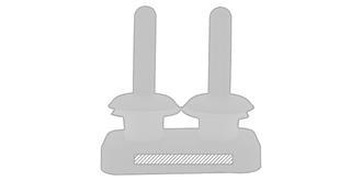 Set de moule à pâtisserie 2 pièces Thader - Marquage Recto