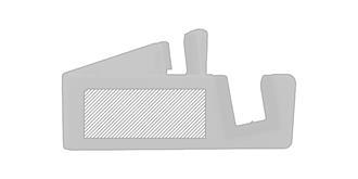 Support téléphone de taille optimale en PVC Luxor - Marquage Recto