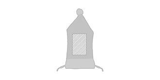 Étui pour smartphone bicolore en polyester Zuik - Marquage Recto