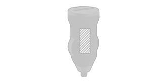 Chargeur Voiture USB de 1000 mAh avec LED Tikal - Marquage Recto