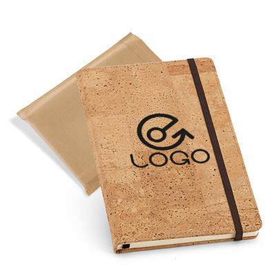 Carnet A5 en liège avec élastique Corcho