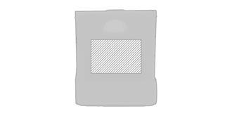 Set de deux accessoires de nettoyage Naibella - Marquage Recto