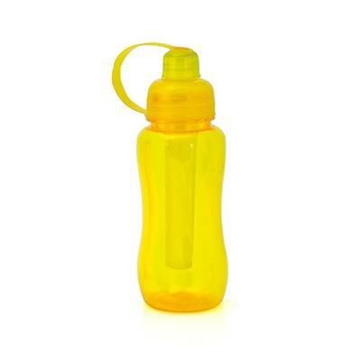 OBG.PUB - Bidon transparent de 600ml en polystyrène Bare Jaune Bidon transparent de 600ml en polystyrène Bare Jaune