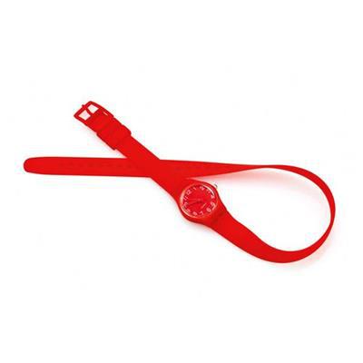 Montre bracelet en silicone brillante Siret