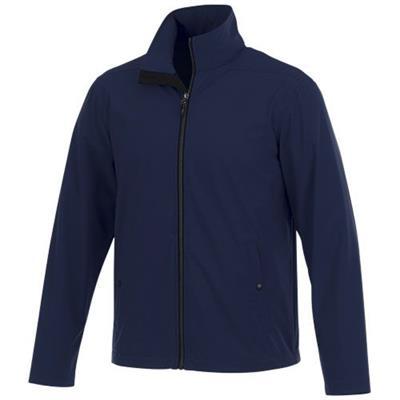 OBG.PUB - Veste soft Shell pour homme élégant Karmino Bleu Veste soft Shell pour homme élégant Karmino Bleu