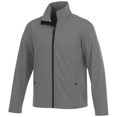 OBG.PUB - Veste soft Shell pour homme élégant Karmino Gris Veste soft Shell pour homme élégant Karmino Gris