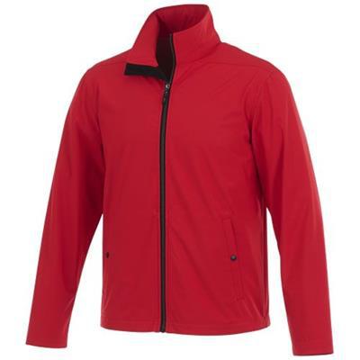 OBG.PUB - Veste soft Shell pour homme élégant Karmino Rouge Veste soft Shell pour homme élégant Karmino Rouge