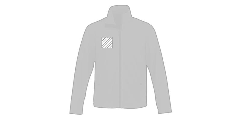 OBG.PUB - Veste soft Shell pour homme élégant Karmino - Marquage poitrine droite Veste soft Shell pour homme élégant Karmino - Marquage poitrine droite