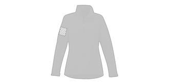 Veste soft Shell confortable femme Maxsona - Marquage manche droite