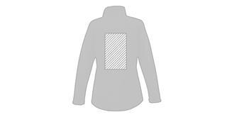 Veste soft Shell confortable femme Maxsona - Marquage Verso